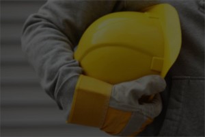 Worker with Helmet
